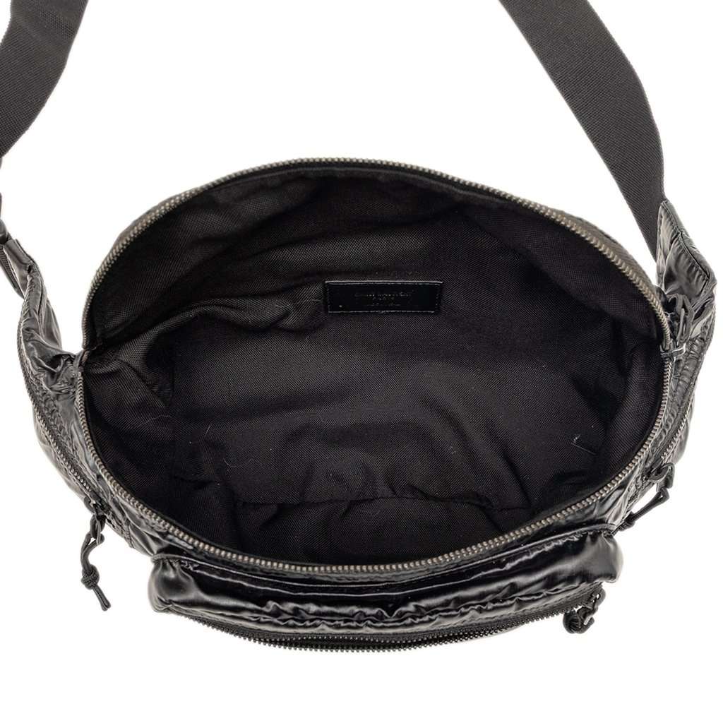 Saint Laurent Nylon Nuxx Belt Bag Black Very good condition - Model View