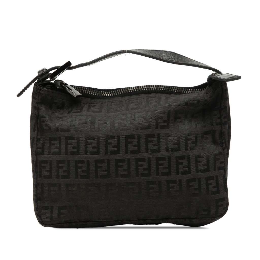 Fendi Zucchino Canvas Handbag MultiColor Very good condition - Front View