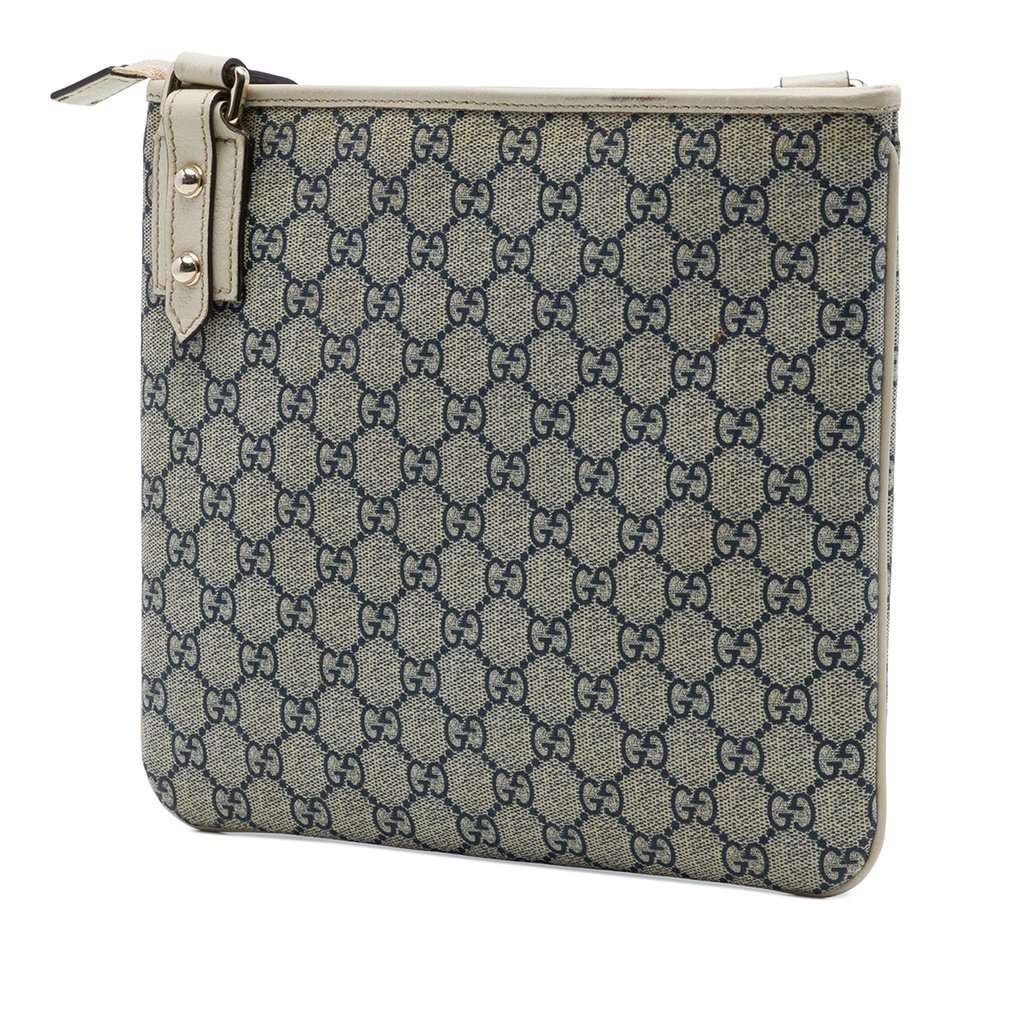 Gucci GG Supreme Crossbody Beige Very good - Back View