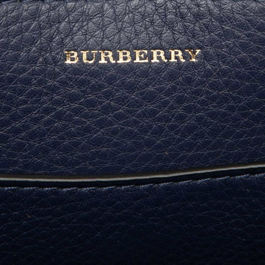 Burberry Medium Bicolor Leather Marais Belt Bag Blue Leather Very good - Box View
