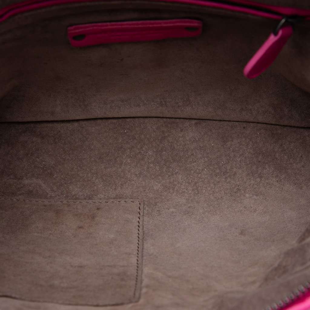 Bottega Veneta Nappa Intrecciato Nodini Crossbody Pink Leather Very good condition - Model View