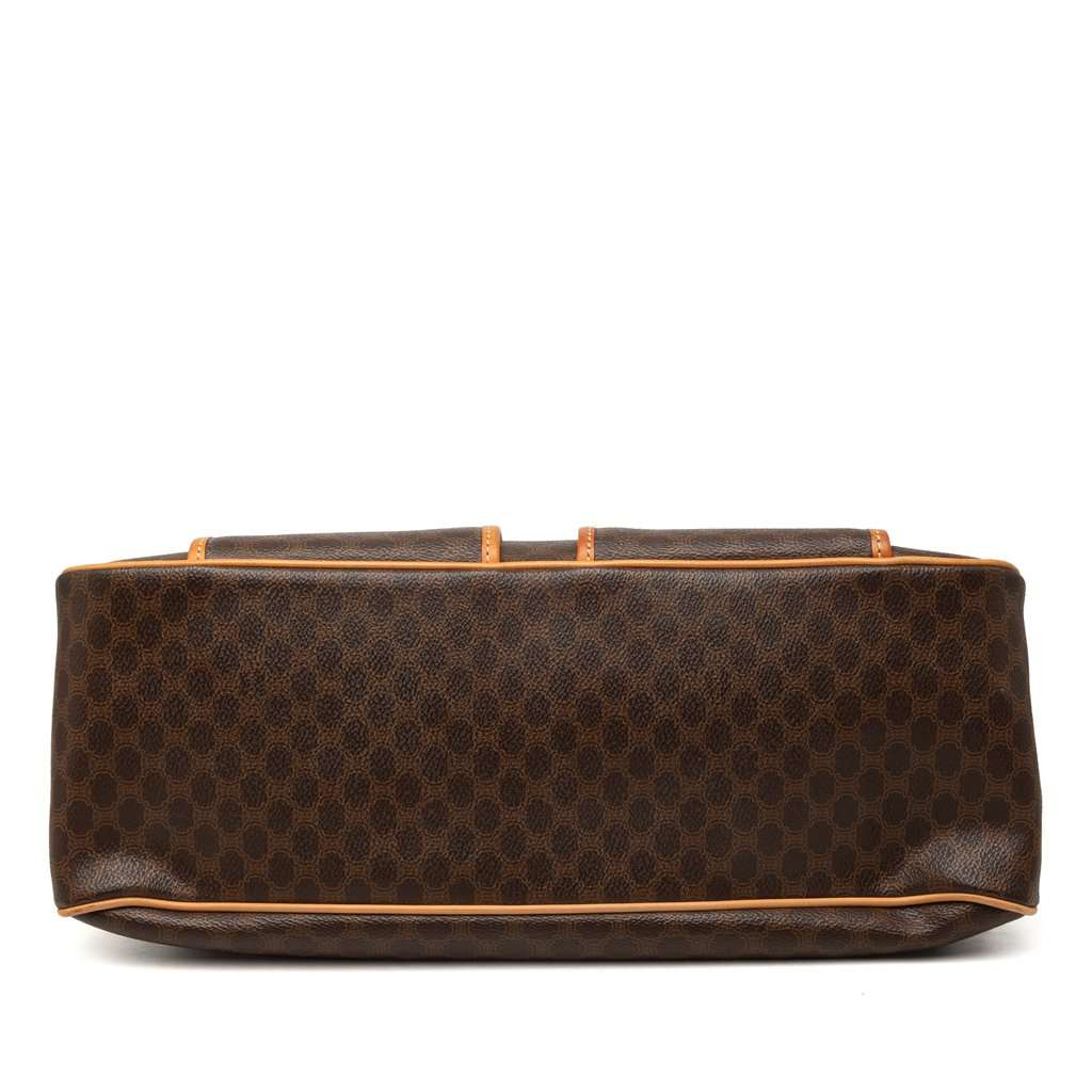 Celine Macadam Coated Canvas Handbag Brown Very good condition - Inside View