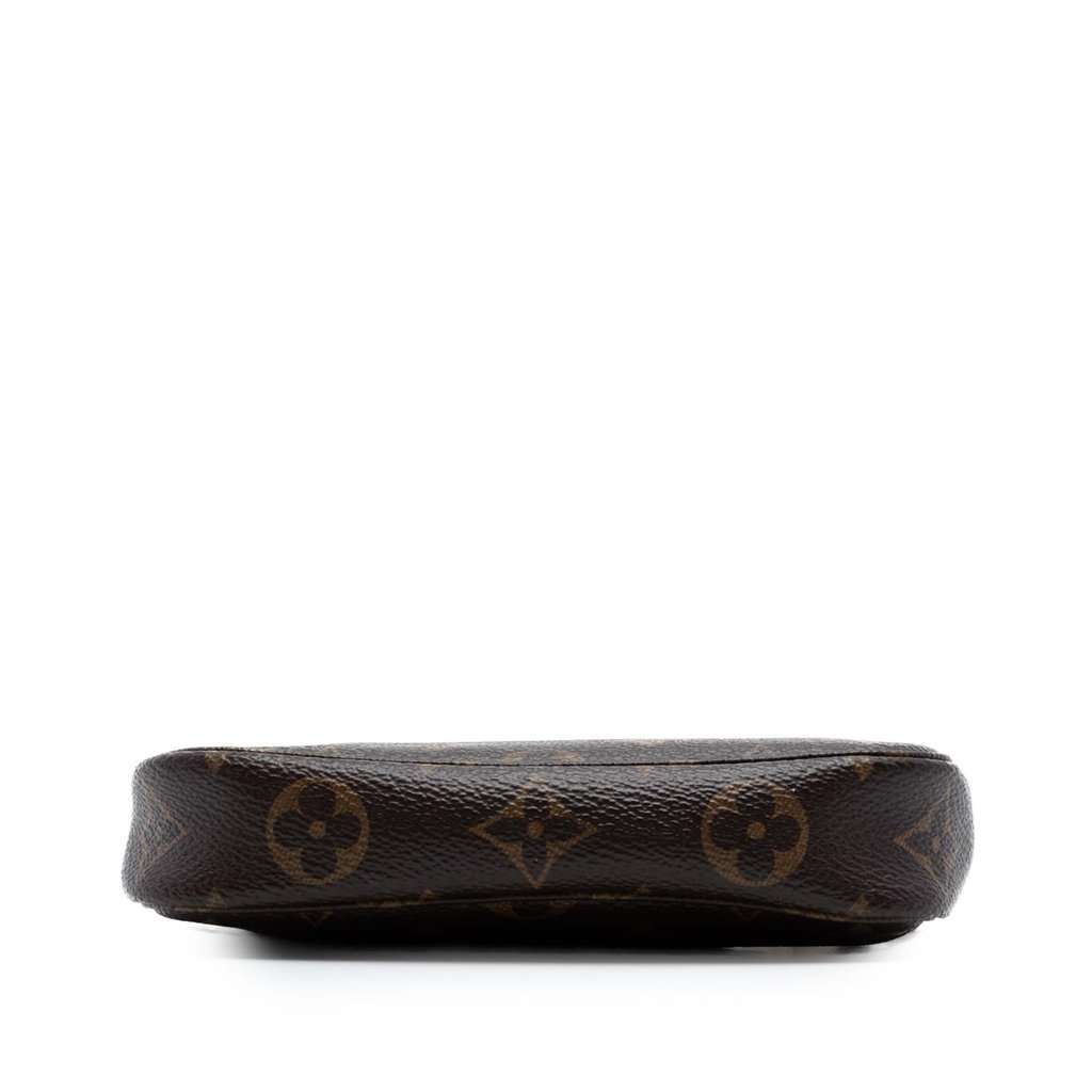 Louis Vuitton Monogram Mini Pochette Accessoires Brown Very good condition - Inside View