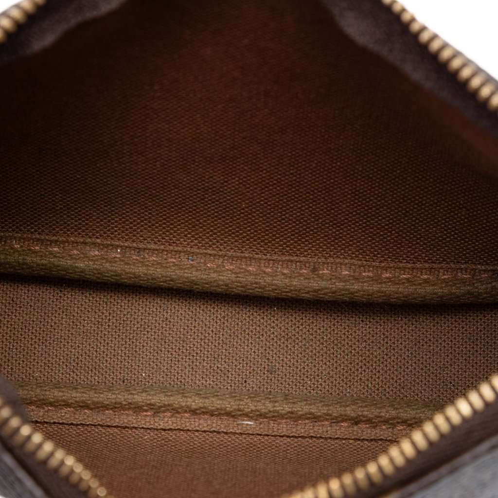 Louis Vuitton Monogram Mini Pochette Accessoires Brown Very good condition - Model View