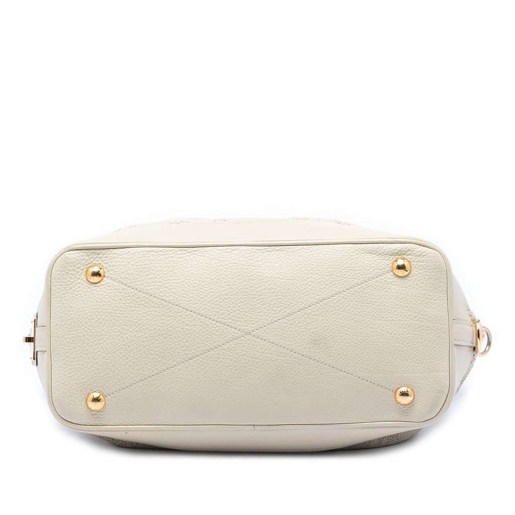 Louis Vuitton Monogram Mahina Stellar PM White Leather Very good - Inside View