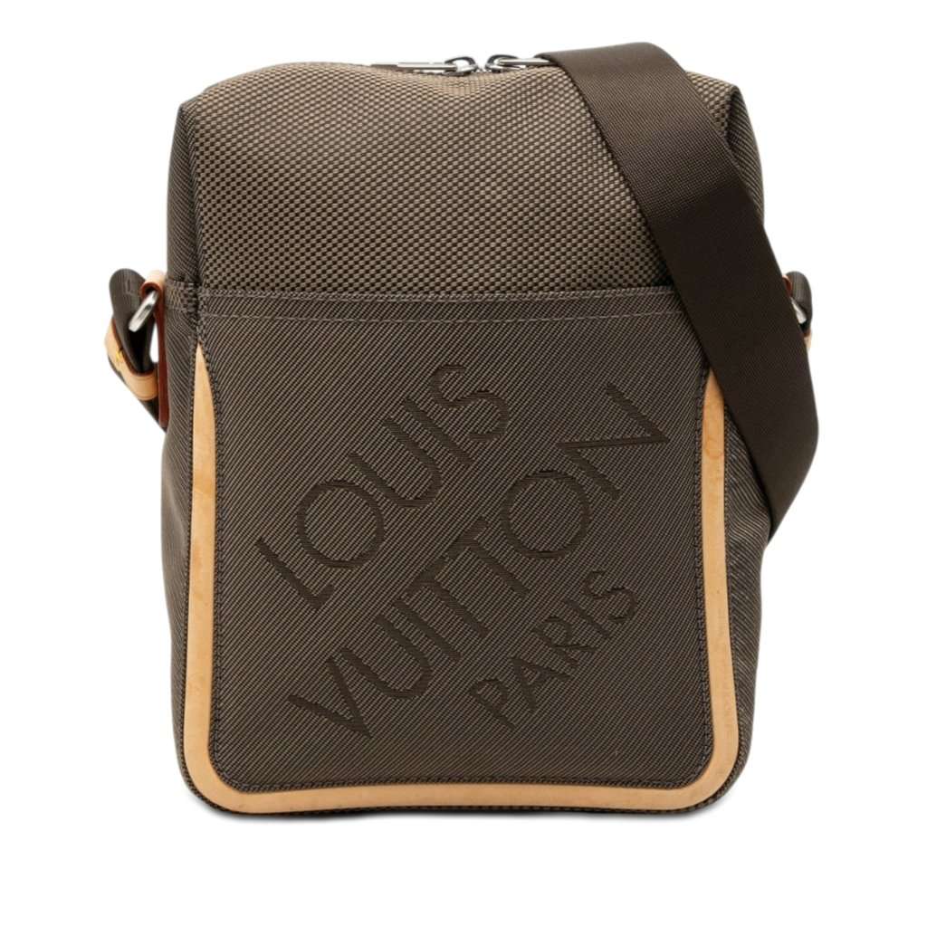 Louis Vuitton Damier Geant Citadin Messenger Bag Brown Very good condition - Front View