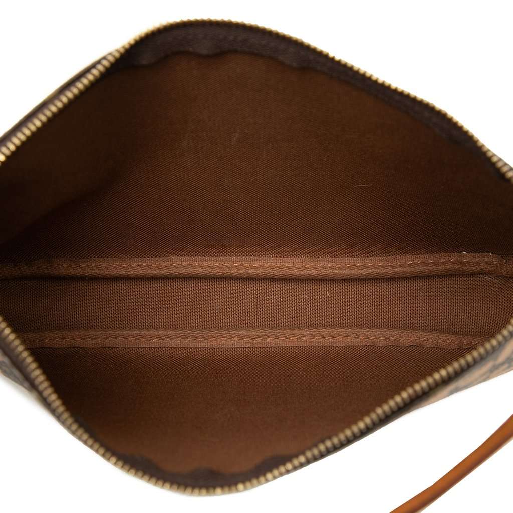 Louis Vuitton Stephen Sprouse Monogram Graffiti Pochette Accessoires Brown Very good condition - Model View