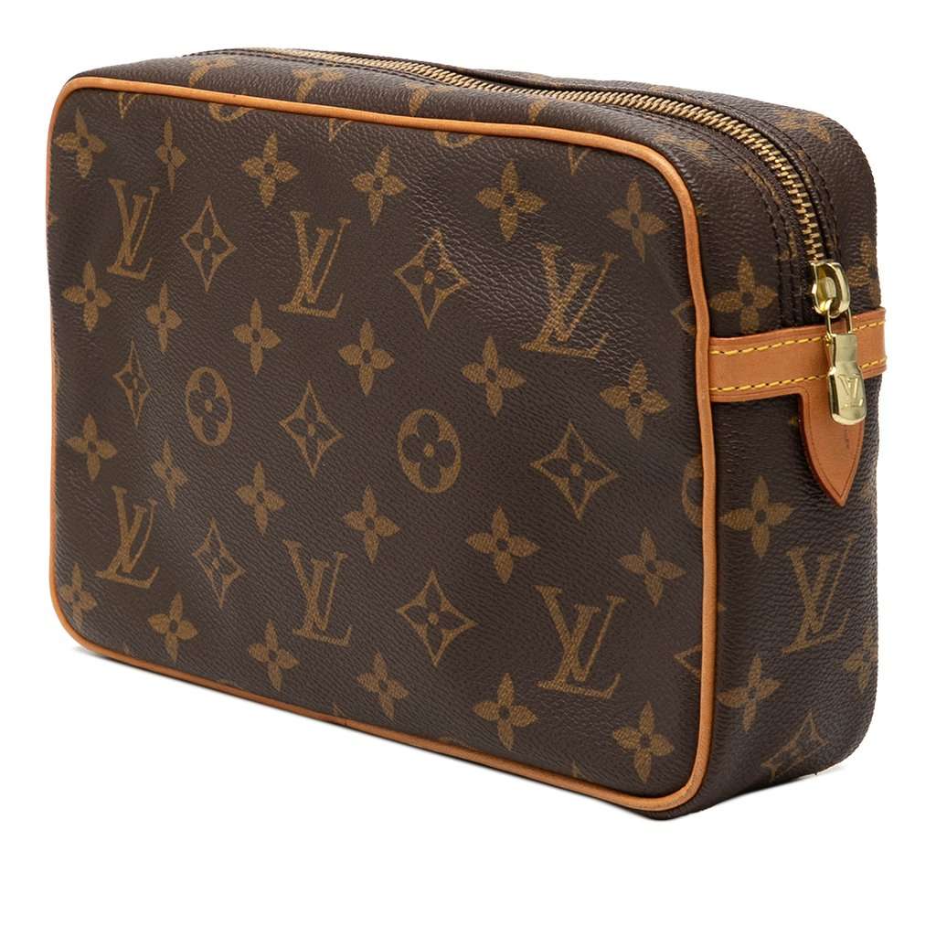 Louis Vuitton Monogram Compiegne Brown Very good condition - Back View