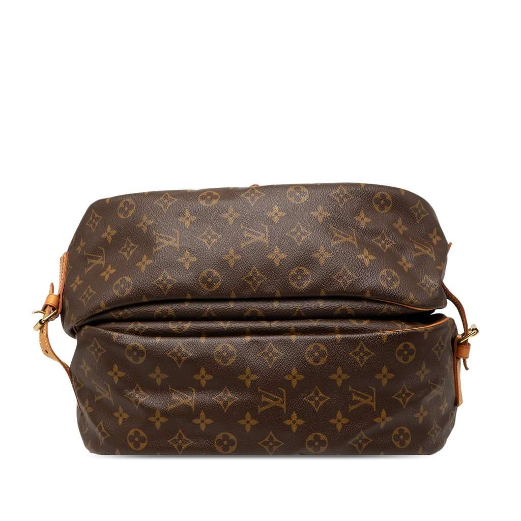 Louis Vuitton Monogram Saumur 35 Brown Very good - Inside View