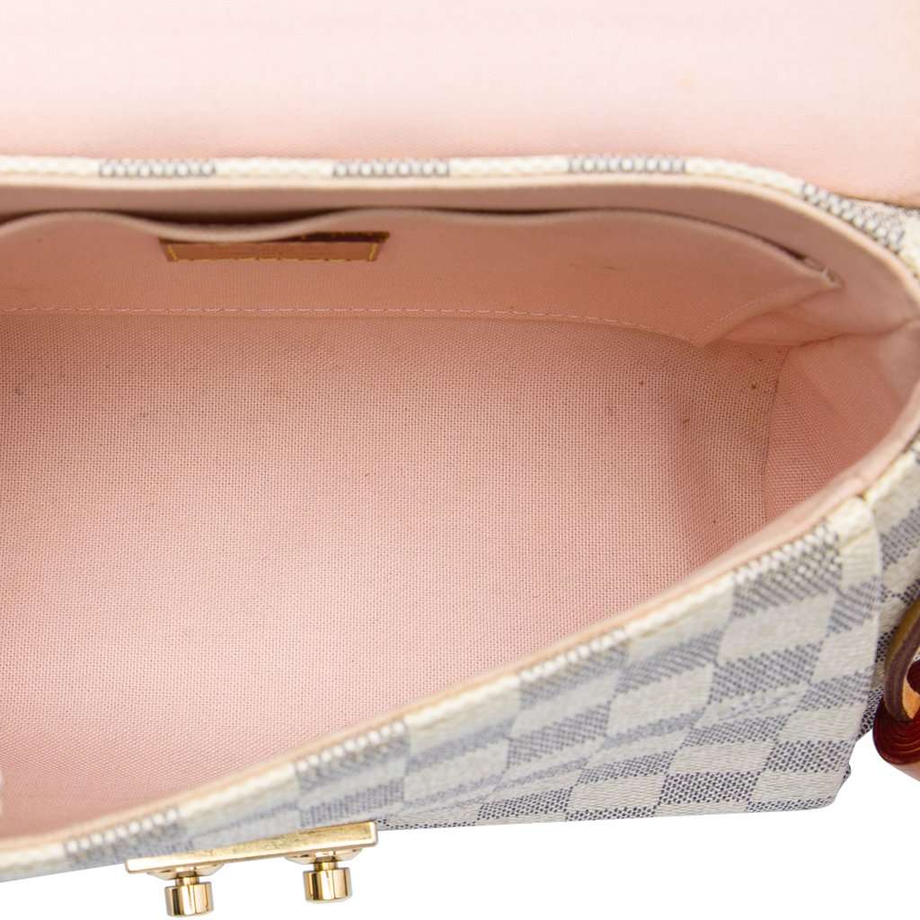 Louis Vuitton Damier Azur Croisette White Very good condition - Model View
