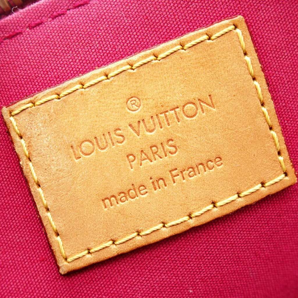 Louis Vuitton Monogram Vernis Alma BB Pink Leather Very good condition - Box View