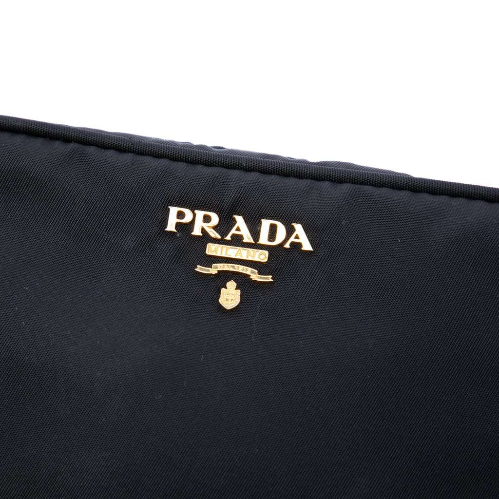 Prada Mini Tessuto Camera Bag Black Very good condition - Box View