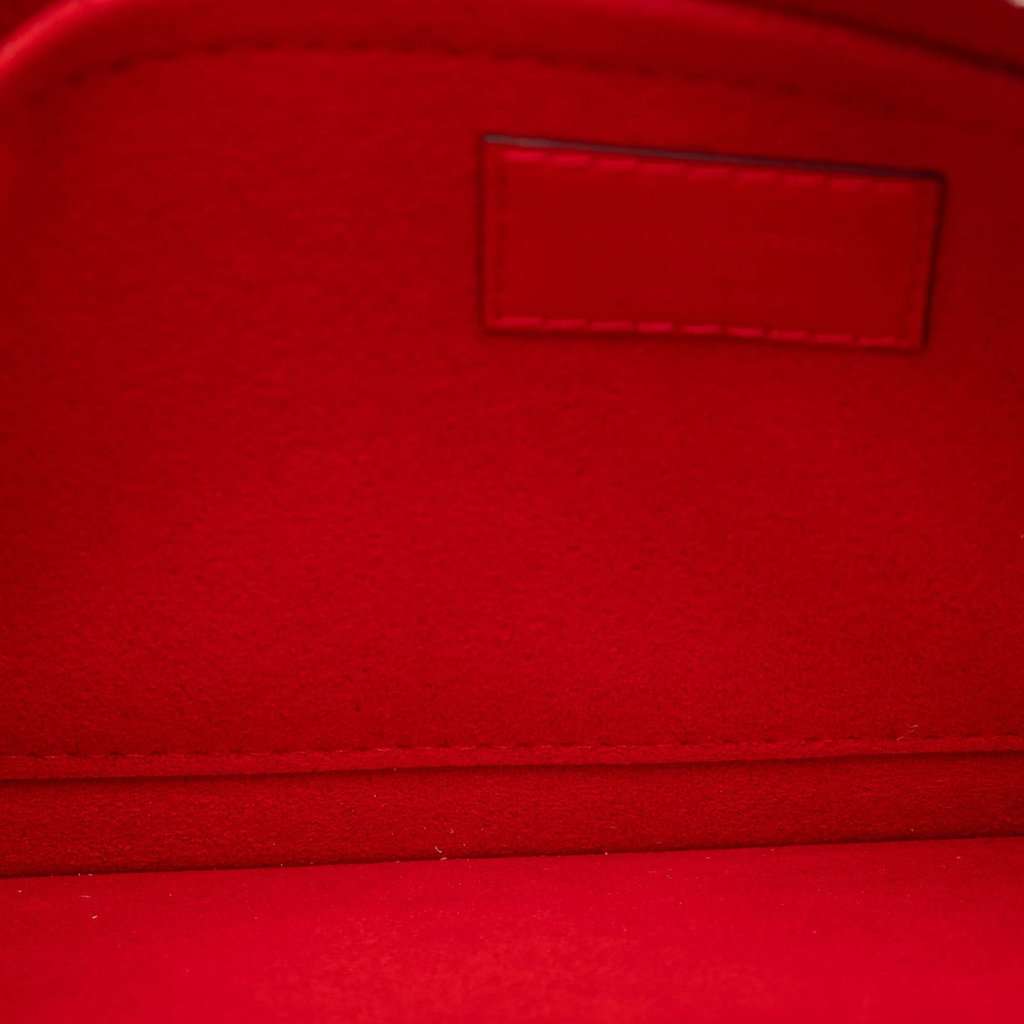 Louis Vuitton Epi Neverfull Pouch Red Leather Very good condition - Model View