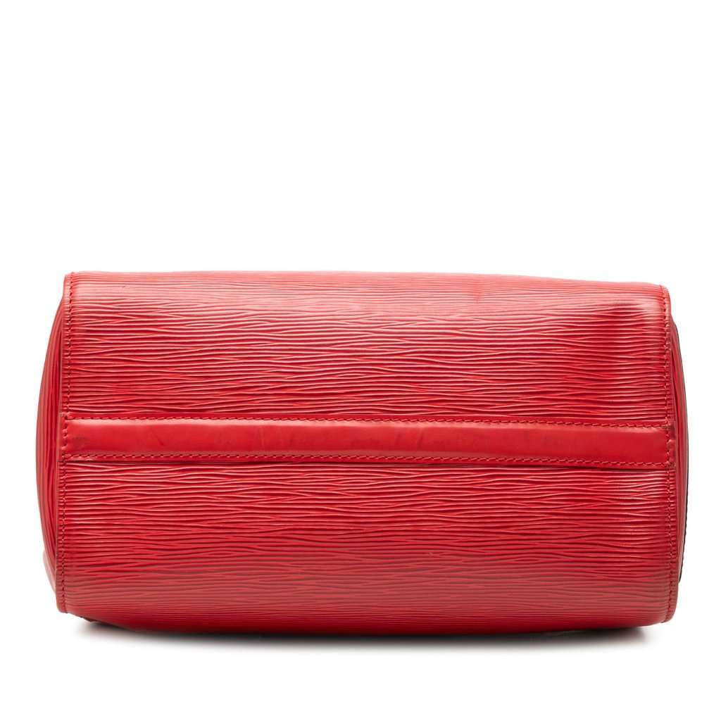 Louis Vuitton Epi Speedy 30 Red Leather Very good - Inside View