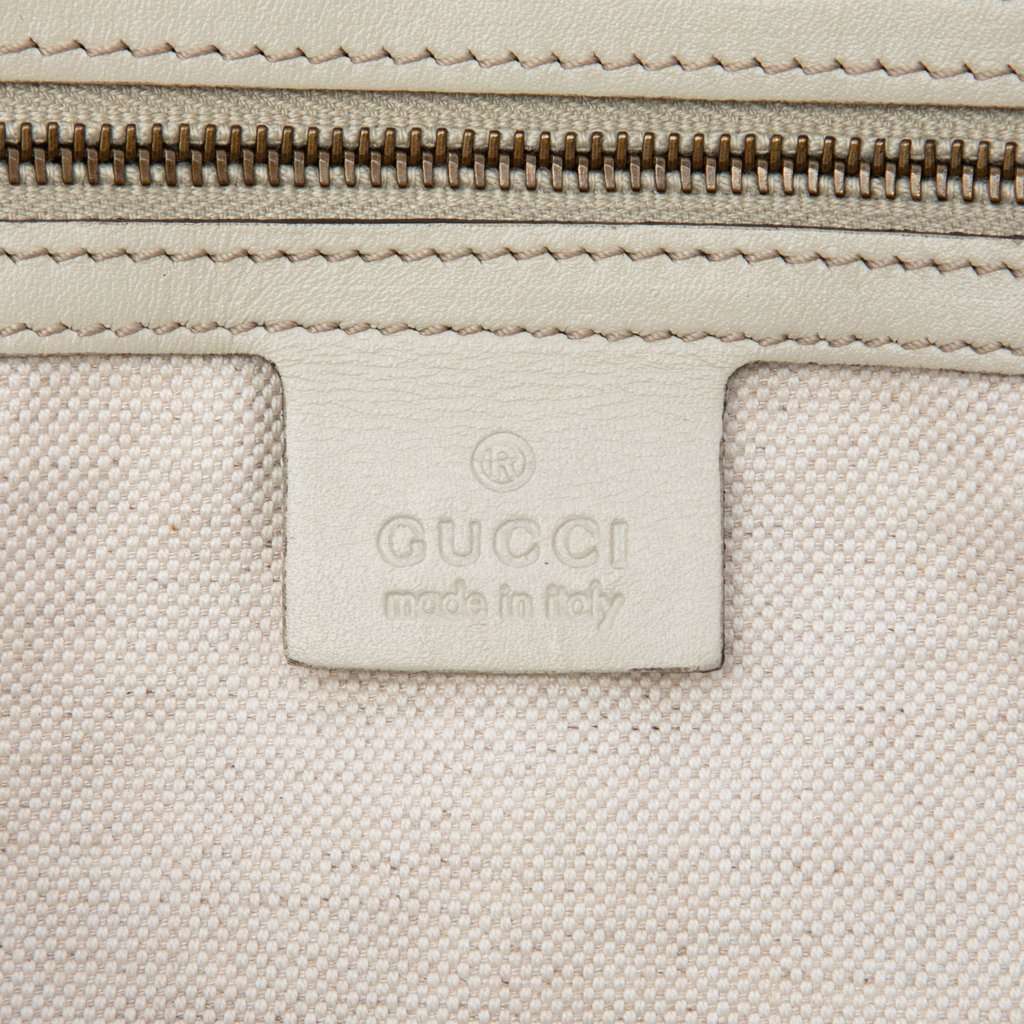 Gucci Medium GG Canvas Scarlett Satchel Beige Very good condition - Box View