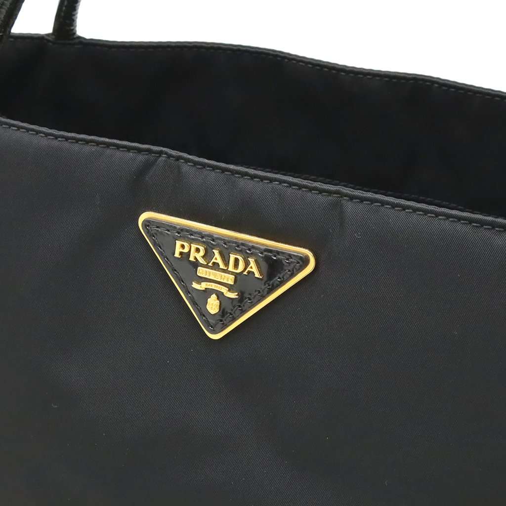 Prada Tessuto Tote Black Very good condition - Box View