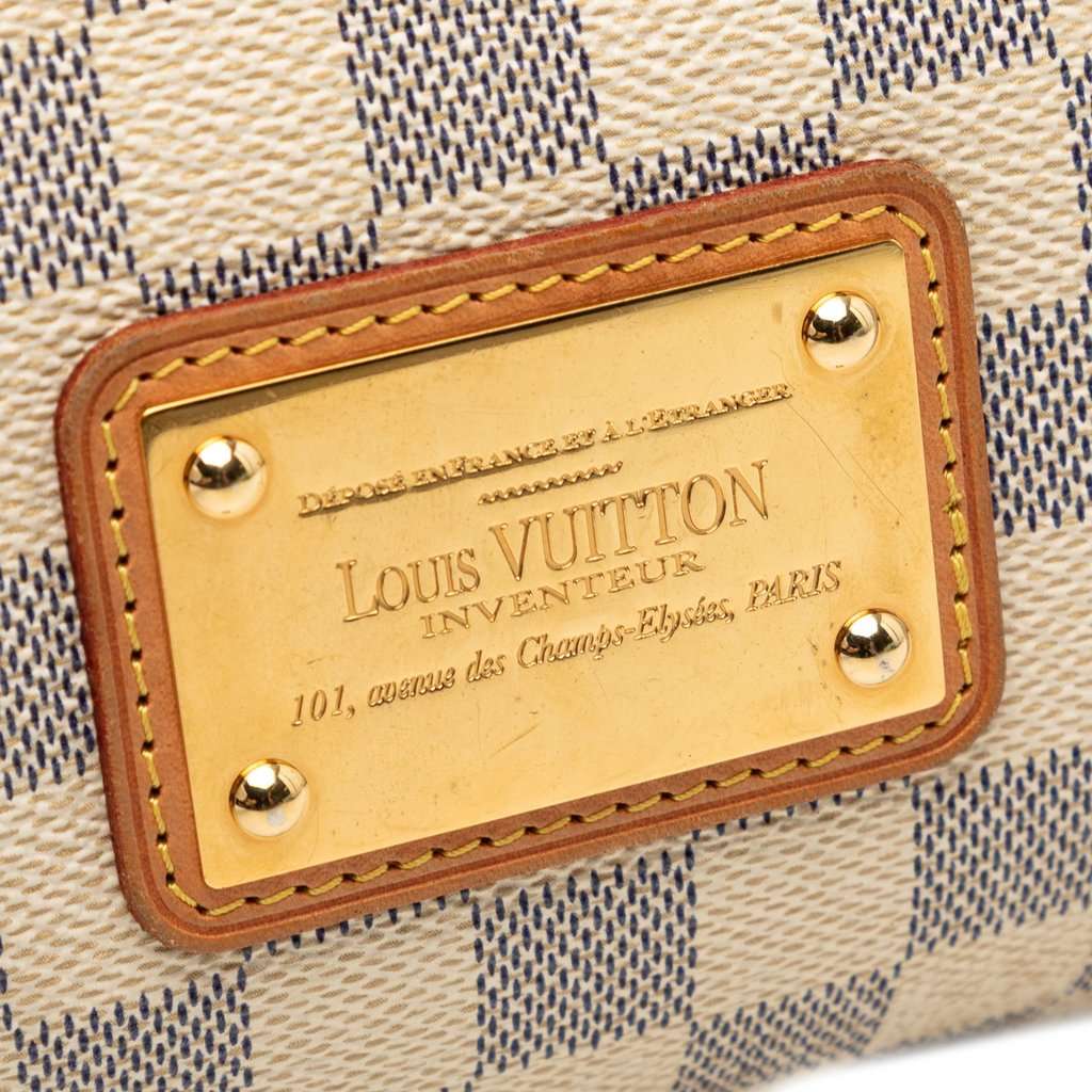 Louis Vuitton Damier Azur Eva White Very good condition - Box View
