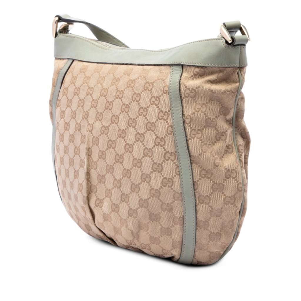 Gucci GG Canvas Abbey D Ring Crossbody Beige Very good - Back View