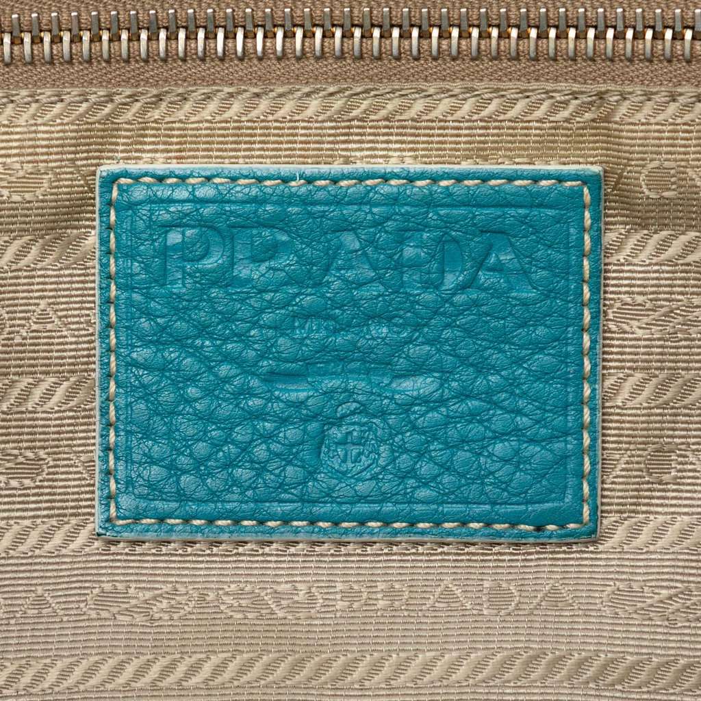 Prada Canvas Canapa Logo Tote Brown Very good - Box View