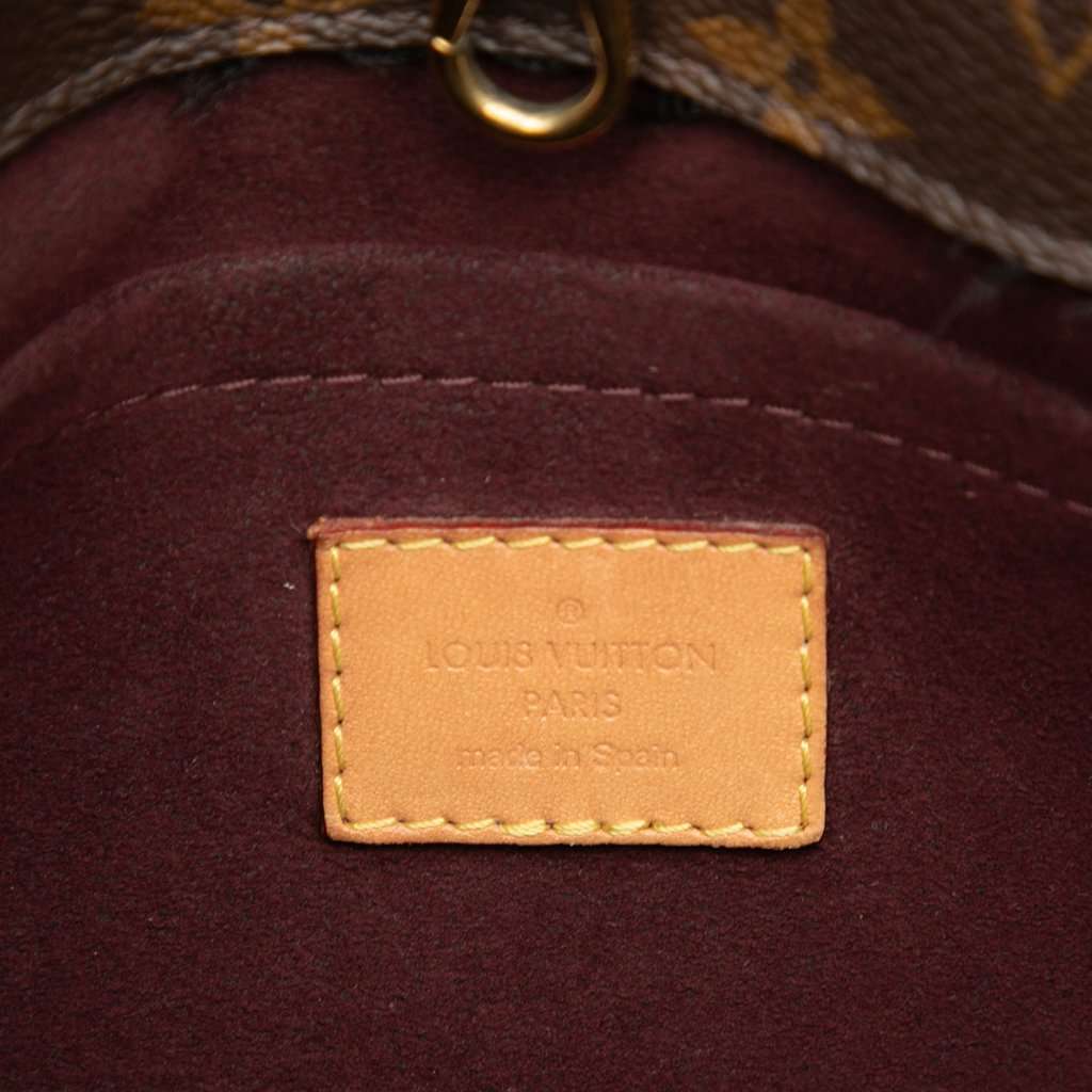 Louis Vuitton Monogram Montaigne BB Brown Good condition - Box View