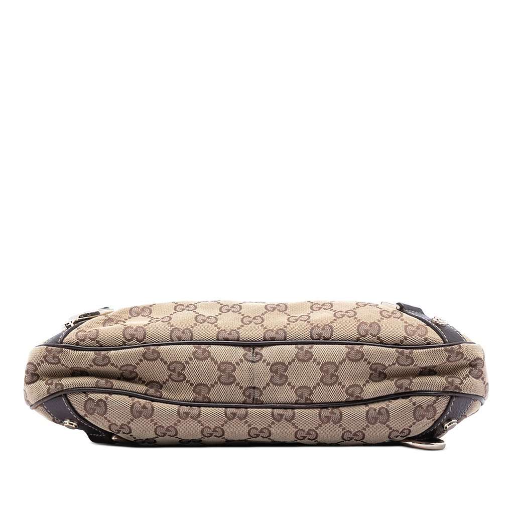 Gucci GG Canvas Abbey D Ring Shoulder Bag Beige Very good condition - Inside View