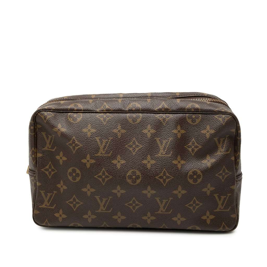 Louis Vuitton Monogram Trousse Toilette 28 Brown Very good condition - Front View