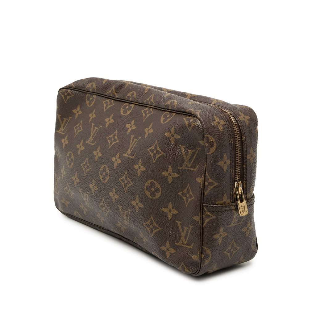 Louis Vuitton Monogram Trousse Toilette 28 Brown Very good condition - Back View