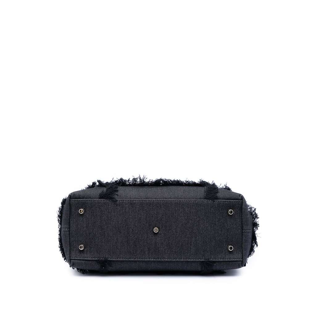 Dior Denim Patch D Light Satchel Black Very good condition - Inside View
