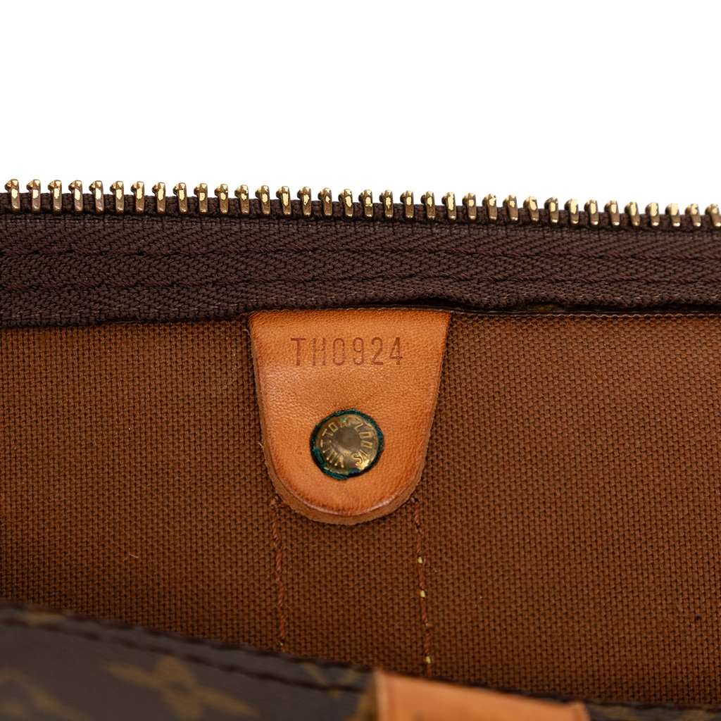 Louis Vuitton Monogram Keepall Bandouliere 55 Brown Very good condition - Box View
