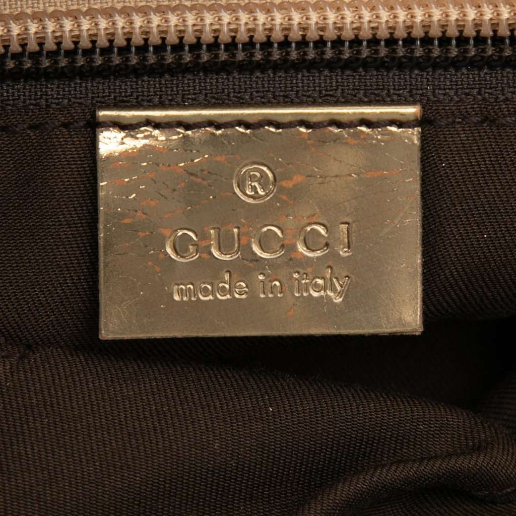 Gucci GG Canvas Web Tote Beige Very good condition - Box View