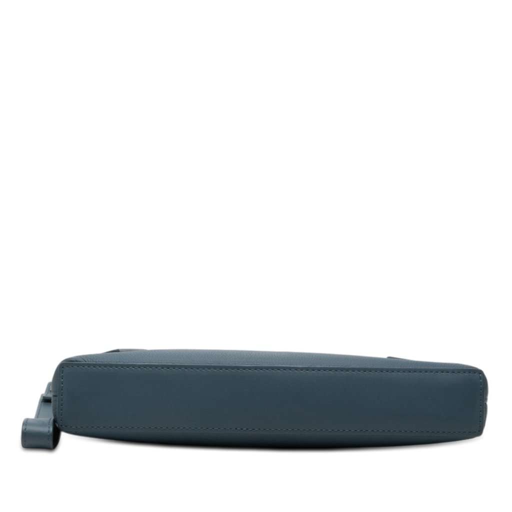 Louis Vuitton Aerogram Takeoff iPad Pouch Blue Leather Very good condition - Inside View