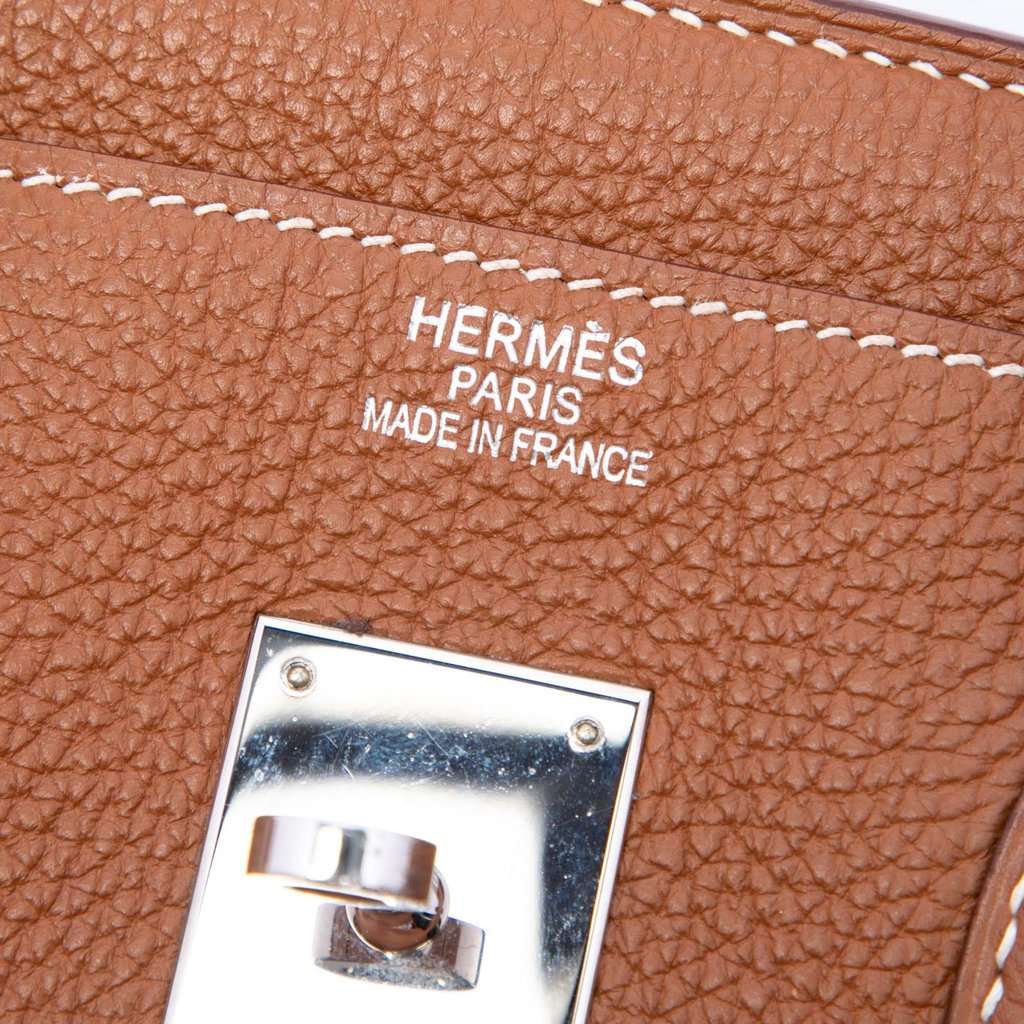 Hermès Togo Birkin Retourne 35 Brown Leather Very good - Box View