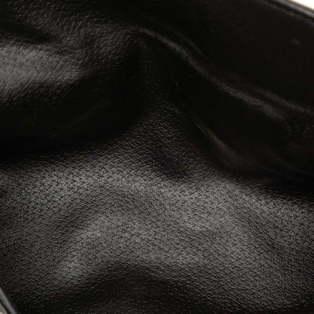 Celine Macadam Coated Canvas Clutch Black Very good condition - Model View