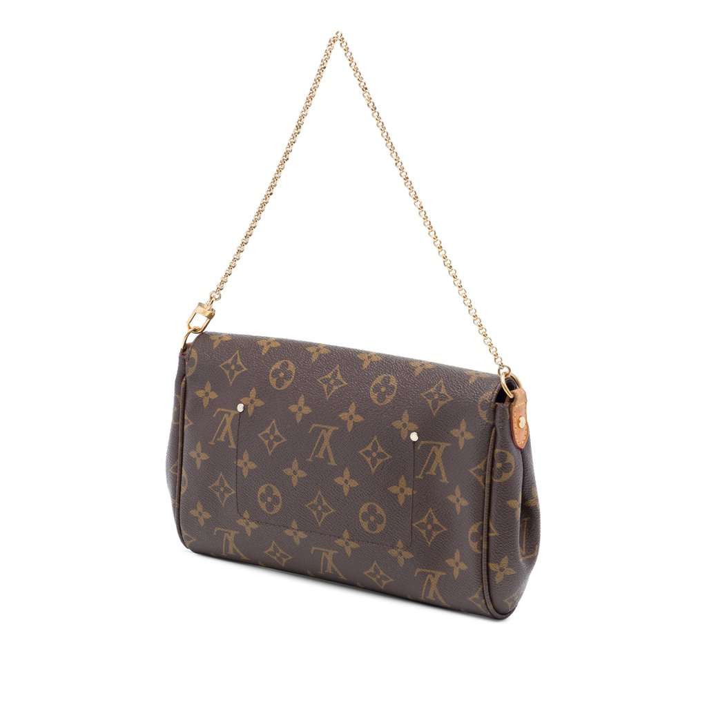 Louis Vuitton Monogram Favorite MM Brown Very good - Back View