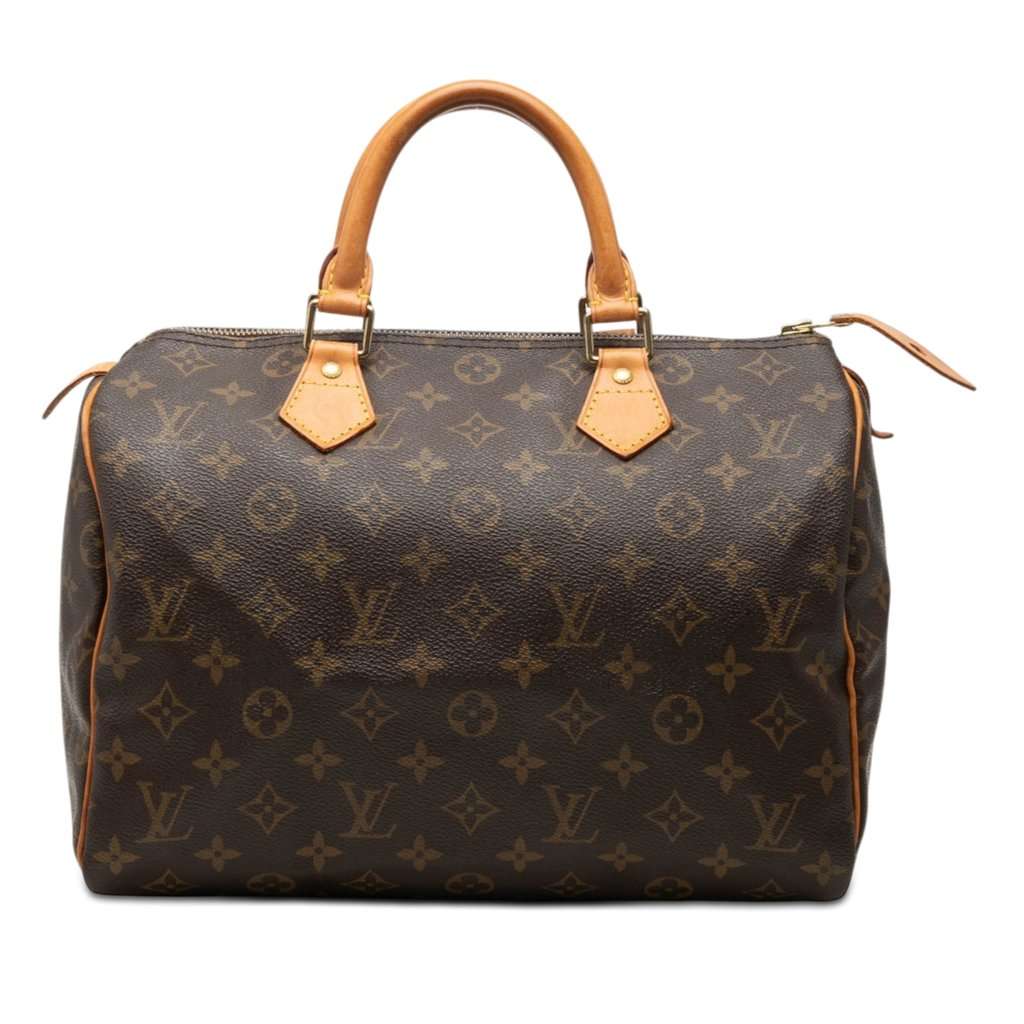 Louis Vuitton Monogram Speedy 30 Brown Very good condition - Front View