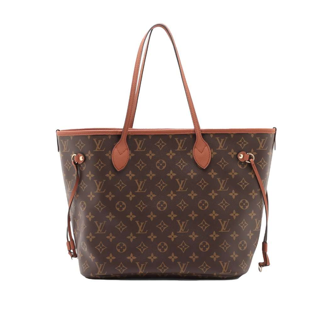 Louis Vuitton Monogram Neverfull Inside Out MM Brown Very good condition - Back View
