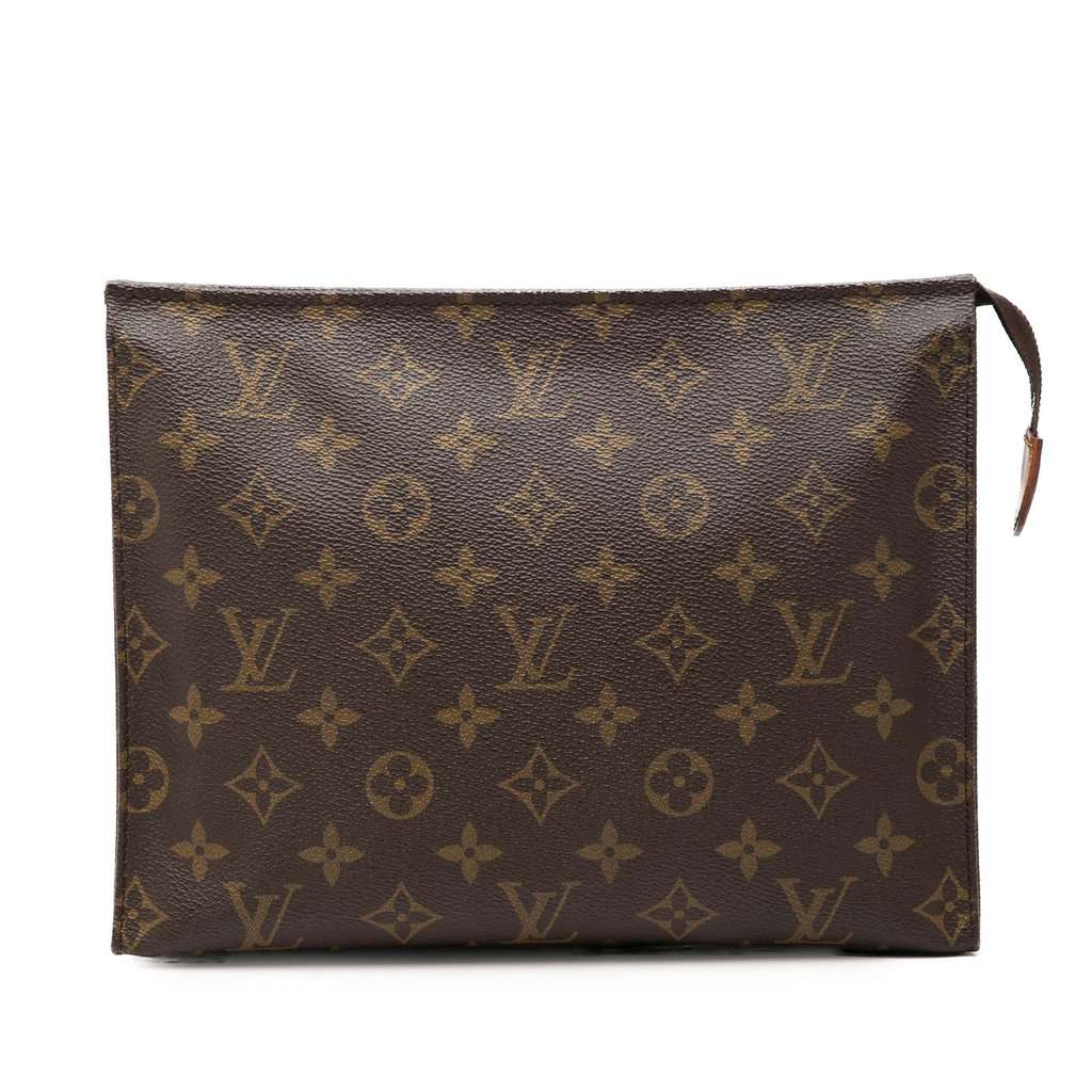 Louis Vuitton Monogram Toiletry Pouch 26 Brown Very good condition - Front View