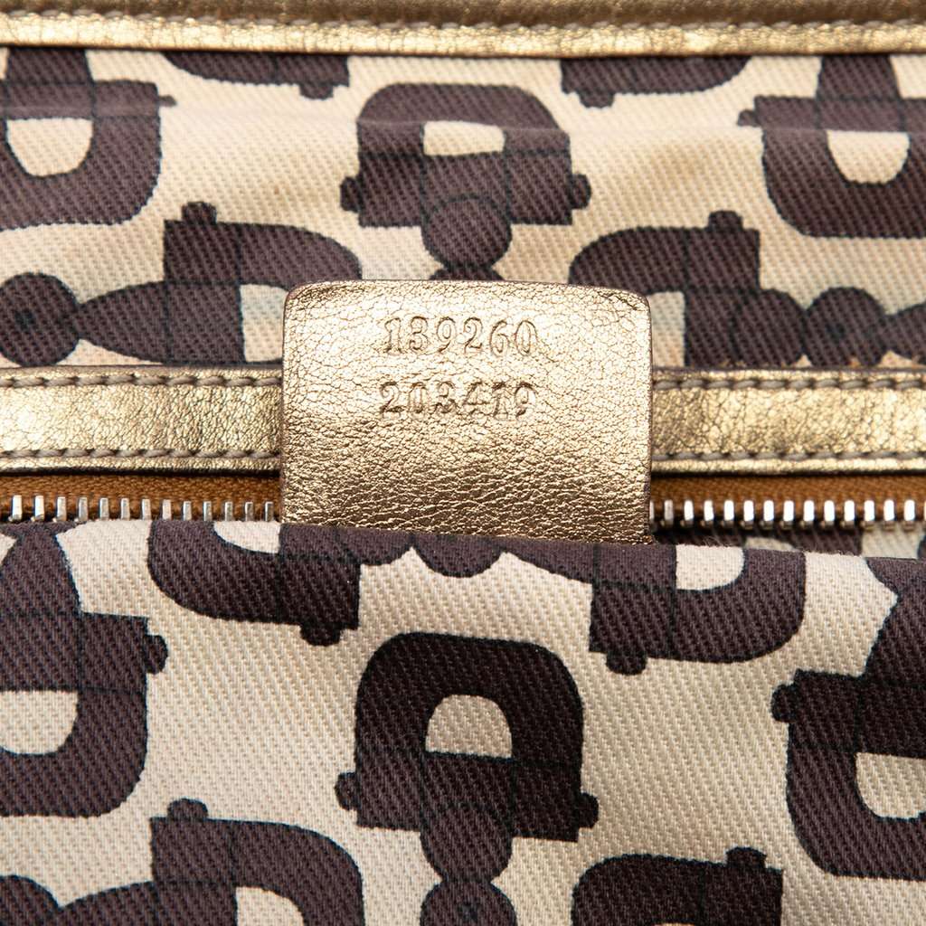 Gucci Large GG Canvas Jolicoeur Tote Beige Very good condition - Box View