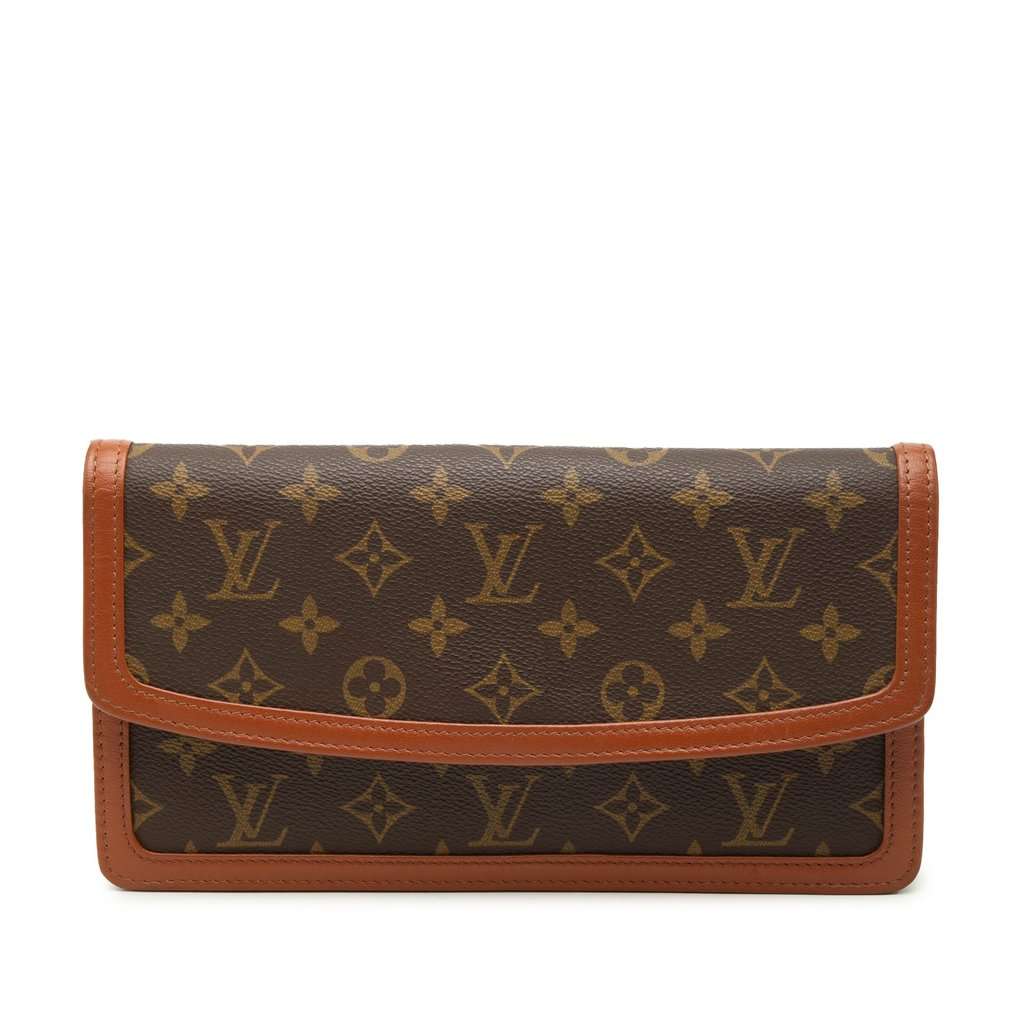 Louis Vuitton Monogram Pochette Dame PM Brown Very good condition - Front View