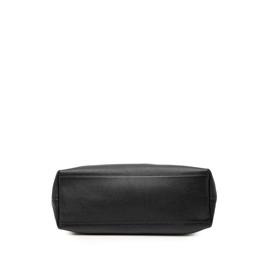 Gucci Medium Calfskin Soho Chain Tote Black Leather Very good condition - Inside View