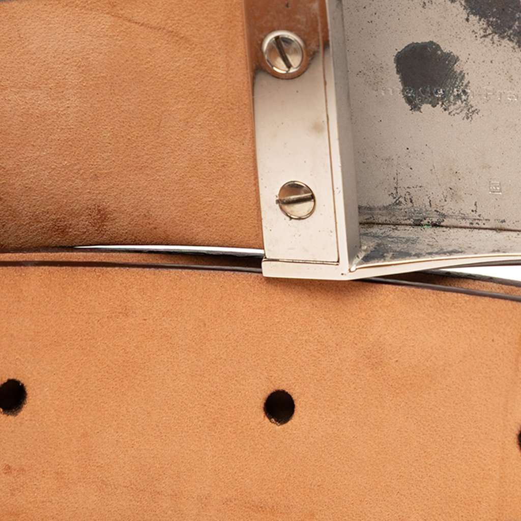 Louis Vuitton Monogram Carre Belt Brown Never worn, with tag - Model View