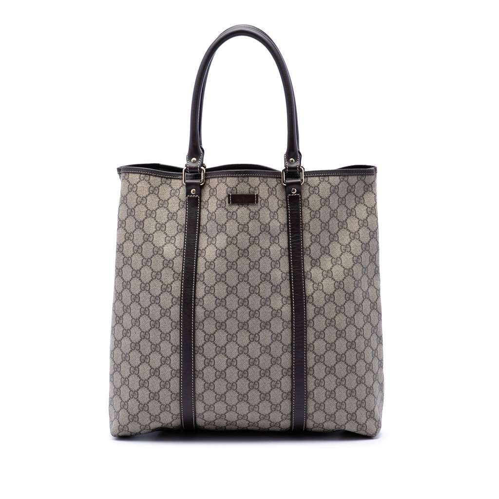 Gucci GG Supreme Joy Vertical Tote Beige Very good condition - Front View