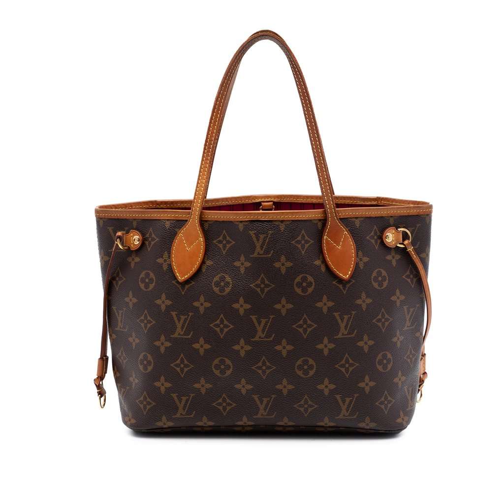 Louis Vuitton Monogram Neverfull PM Brown Very good condition - Front View