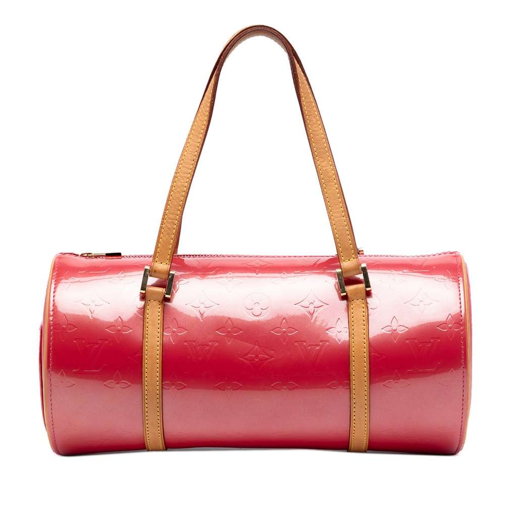 Louis Vuitton Monogram Vernis Bedford Pink Leather Very good - Front View