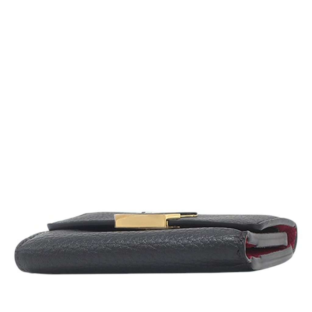 Louis Vuitton Taurillon Capucines Compact Wallet XS Black Leather Very good condition - Inside View