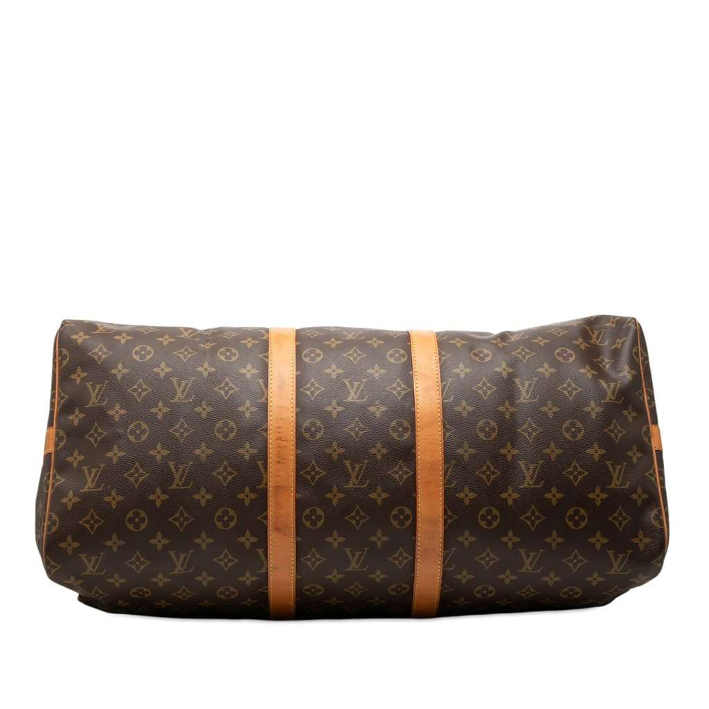 Louis Vuitton Monogram Keepall Bandouliere 55 Brown Very good - Inside View