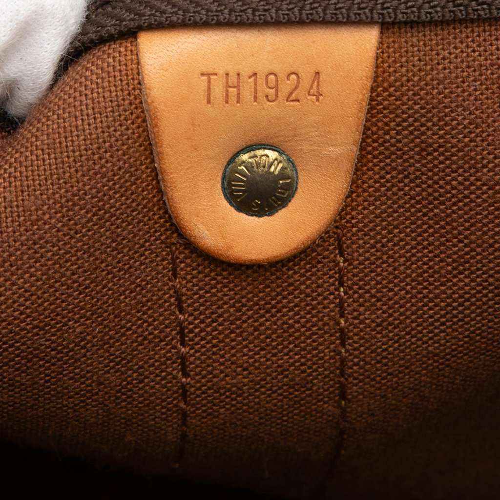Louis Vuitton Monogram Keepall Bandouliere 55 Brown Very good - Box View