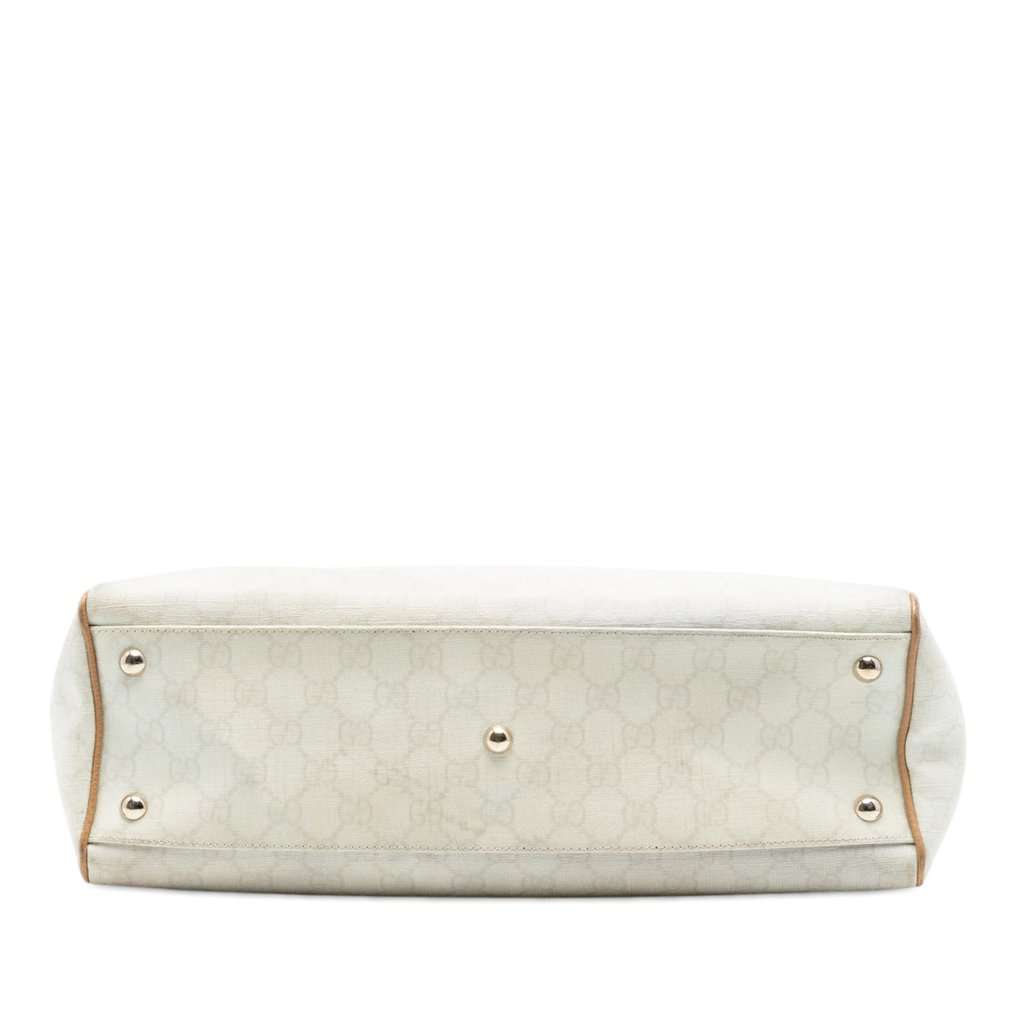 Gucci GG Supreme Tote White Very good condition - Inside View