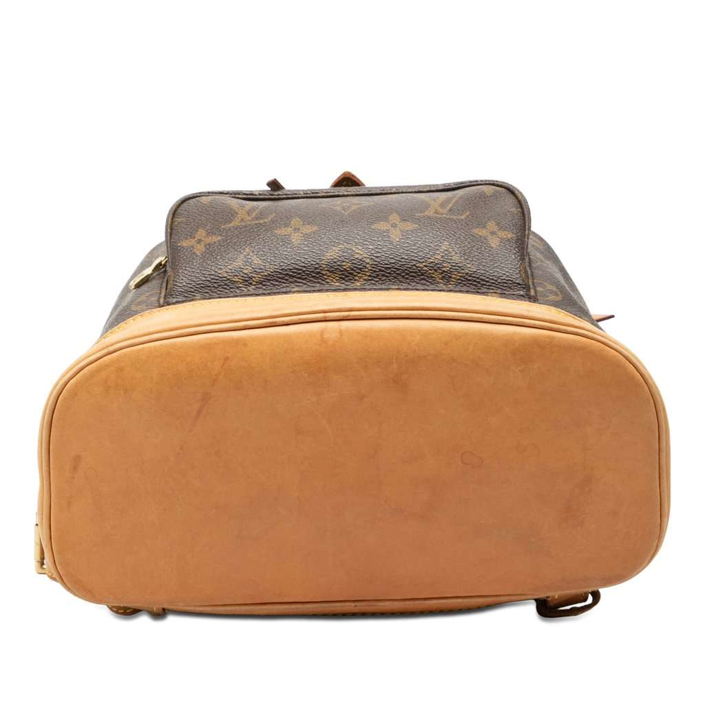 Louis Vuitton Monogram Montsouris PM Brown Very good - Inside View