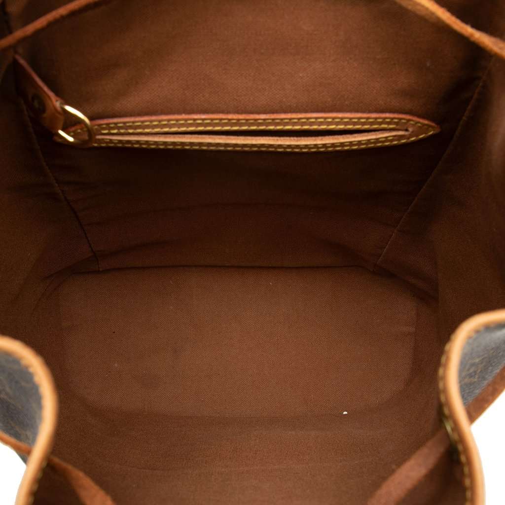 Louis Vuitton Monogram Montsouris PM Brown Very good - Model View